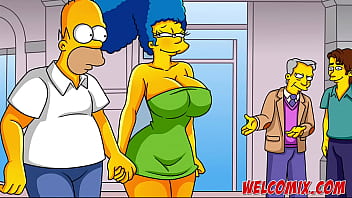 Simpsons porn with a smoking-hot MILF!